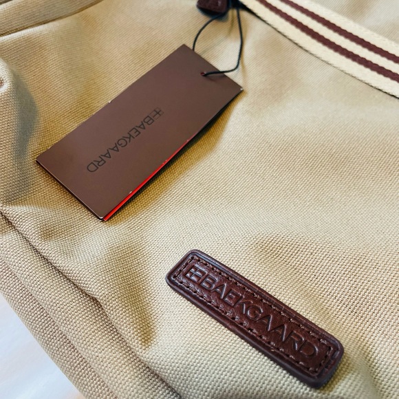 TEDDY ZIPPER BACKPACK IN DESERT CANVAS BY BAEKGAARD NWT - Picture 2 of 8